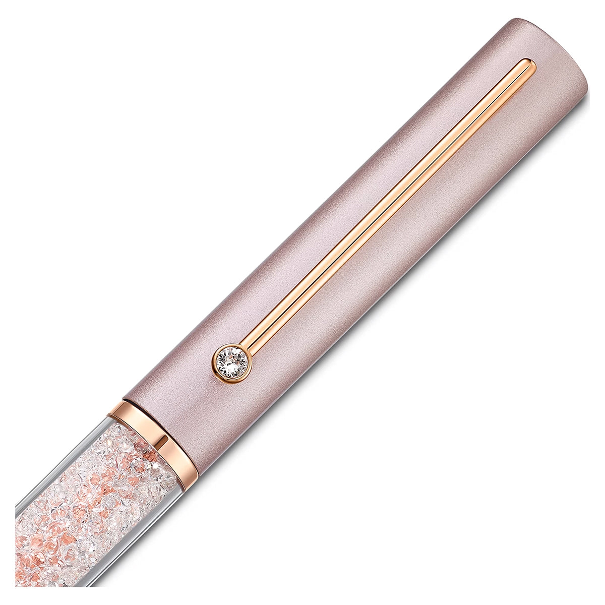 Swarovski Crystalline rose gold ballpoint pen, pink-rose