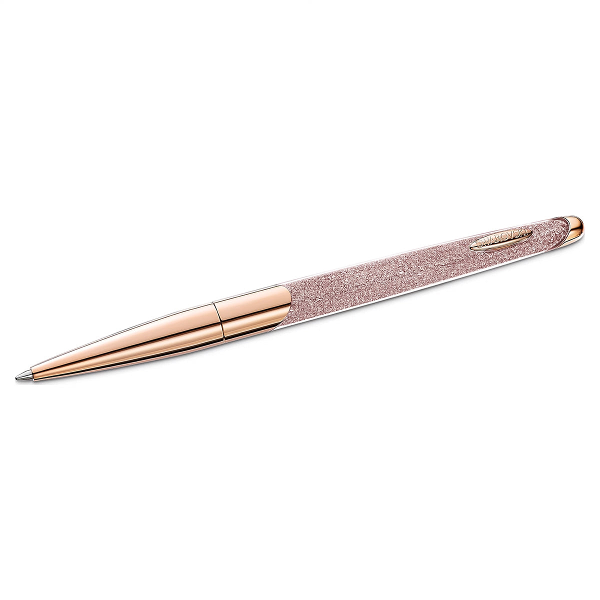 Swarovski Crystalline rose gold ballpoint pen, pink-rose