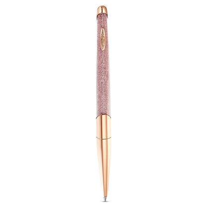 Swarovski Crystalline rose gold ballpoint pen, pink-rose