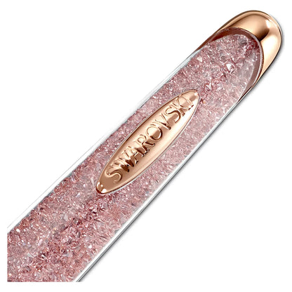 Swarovski Crystalline rose gold ballpoint pen, pink-rose