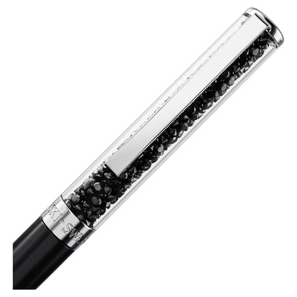 Swarovski Crystalline Ballpoint Pen Silver, Dark Blue