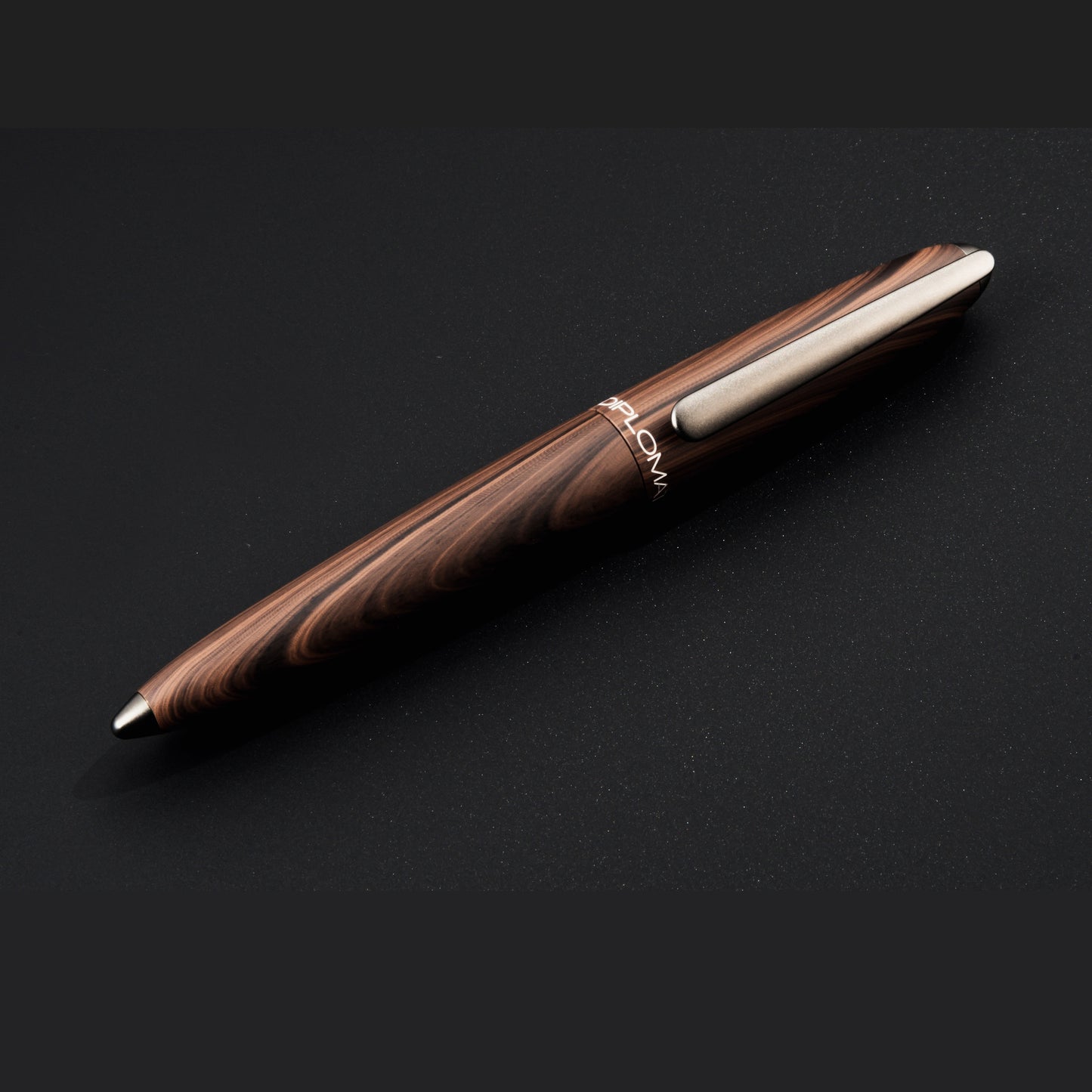 Diplomat, Aero Rollerball Pen, Black Forest