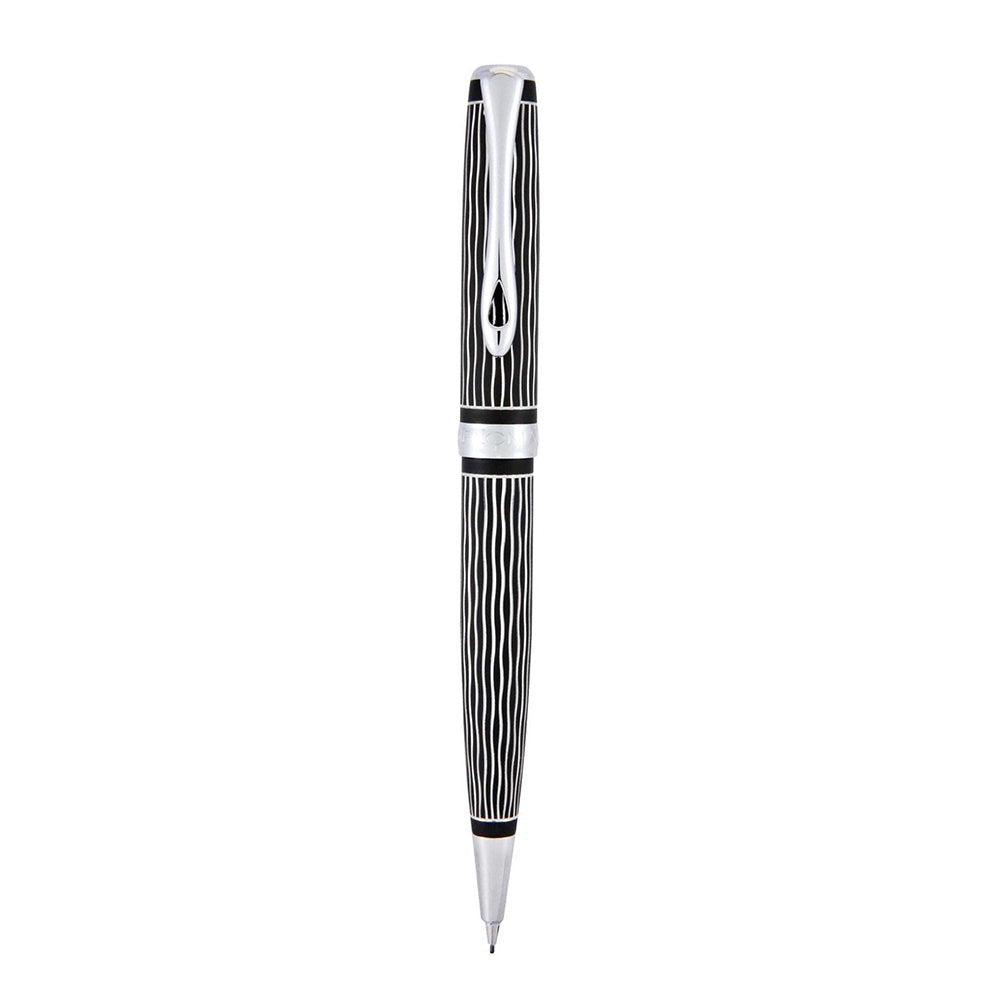 Diplomat, Excellence A Plus Pencil, Wave Guilloche 0.7mm Lead, Black Lacquer