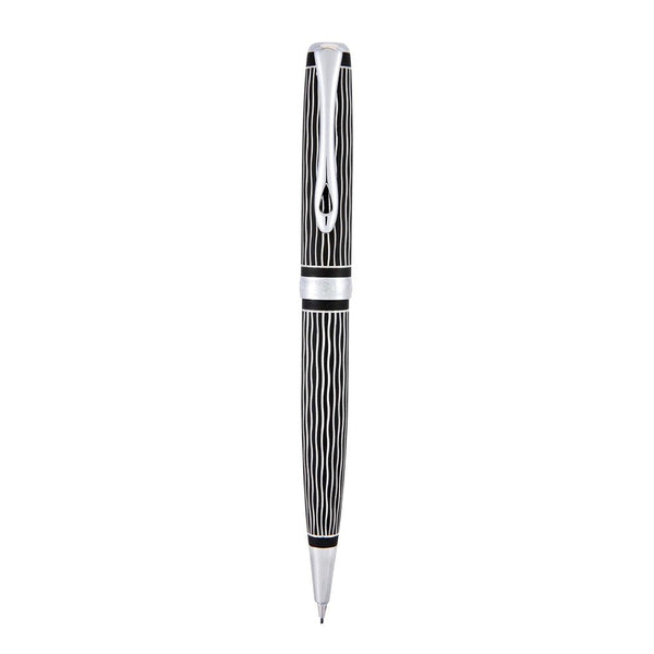Diplomat, Excellence A Plus Pencil, Wave Guilloche 0.7mm Lead, Black Lacquer