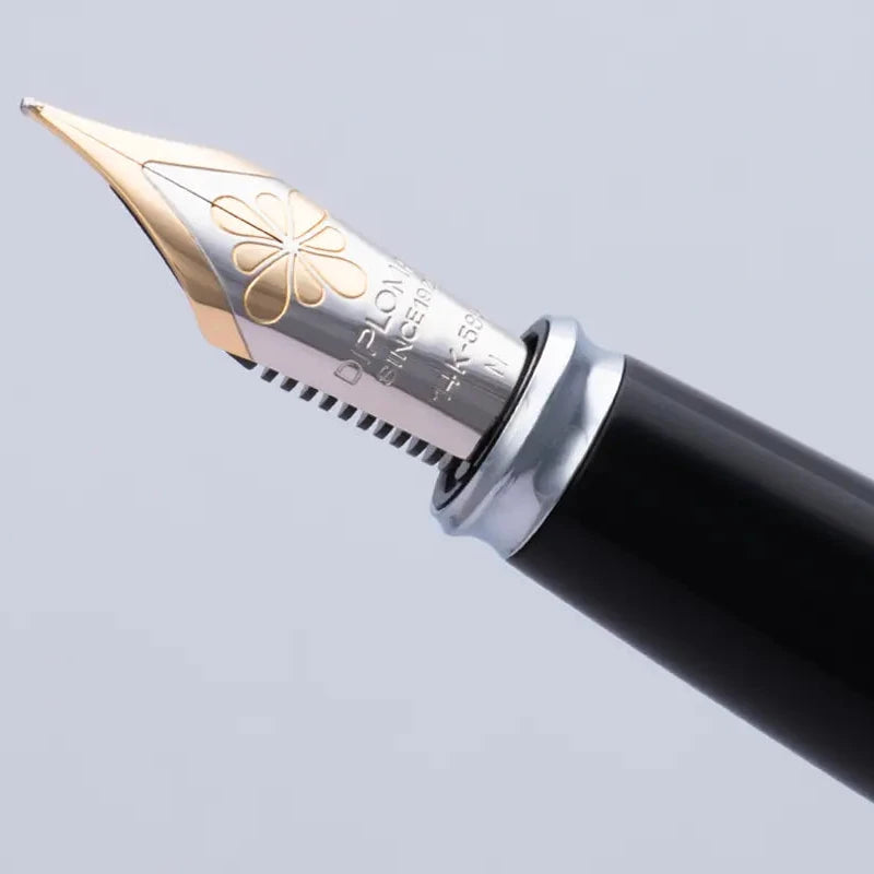 Stylo Plume Excellence A2 Oxyd chromé 14 ct