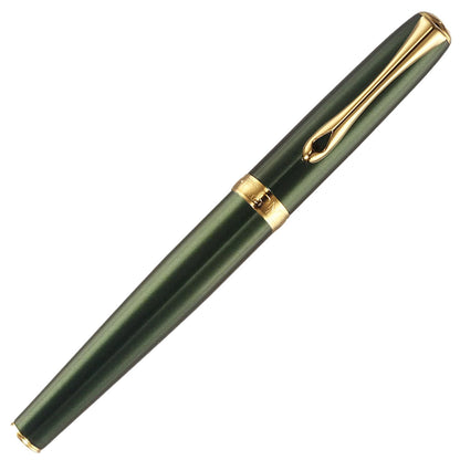 Diplomat, Fountain Pen Excellence A2, Gold Plated, Evergreen