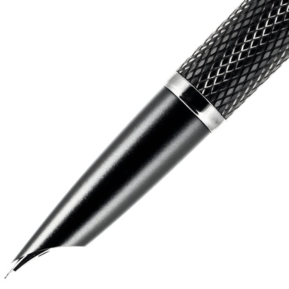 Diplomat Füller Viper Guilloche, schwarz