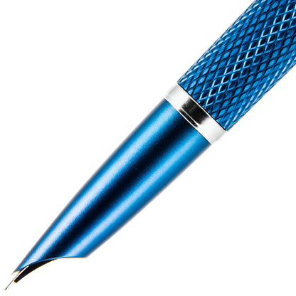 Diplomat Füller Viper Guilloche, blau