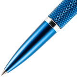 Diplomat Rollerball Pen Viper Guilloche, blue