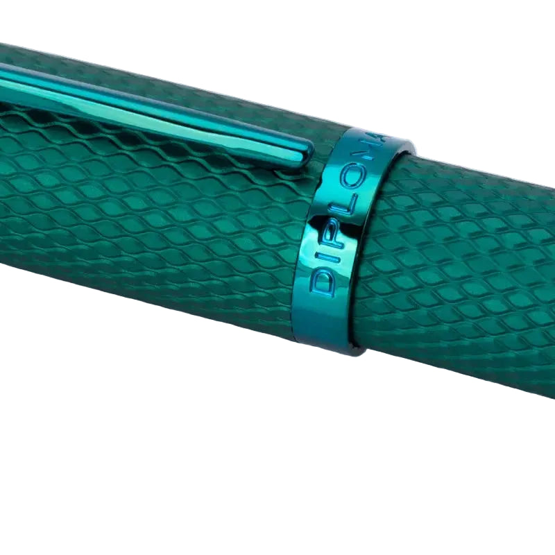 Diplomat Tintenroller Viper Guilloche, grün
