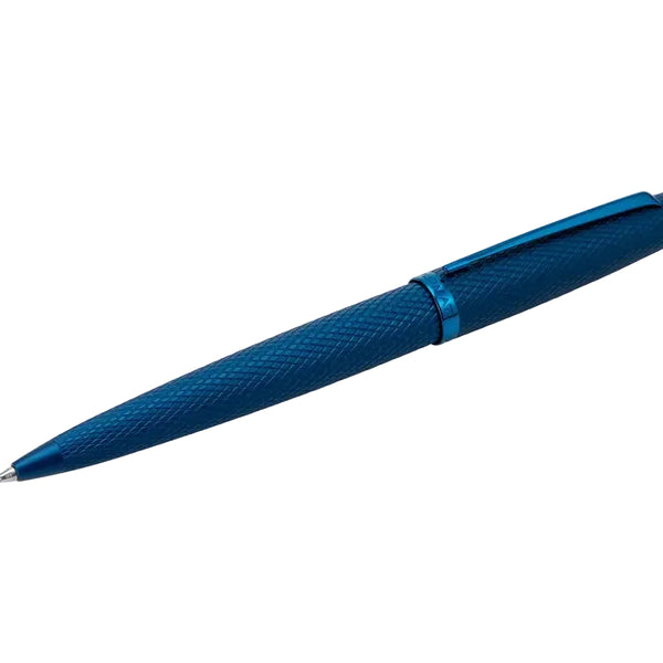 Diplomat Kugelschreiber Viper Guilloche Blau