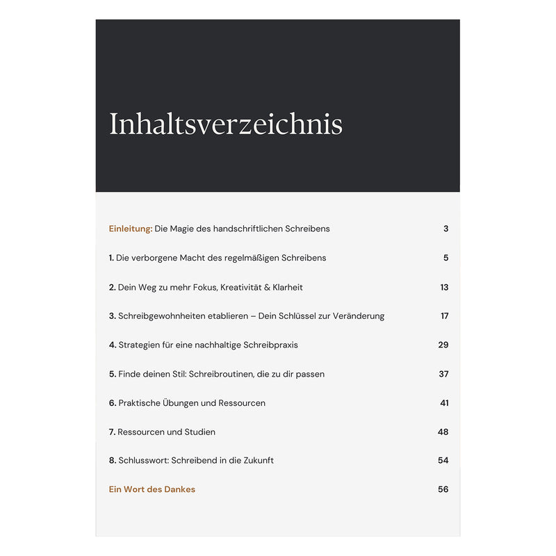 eBook: Die Schreibrevolution - Mit einfachen Routinen zu einem erfüllteren Leben