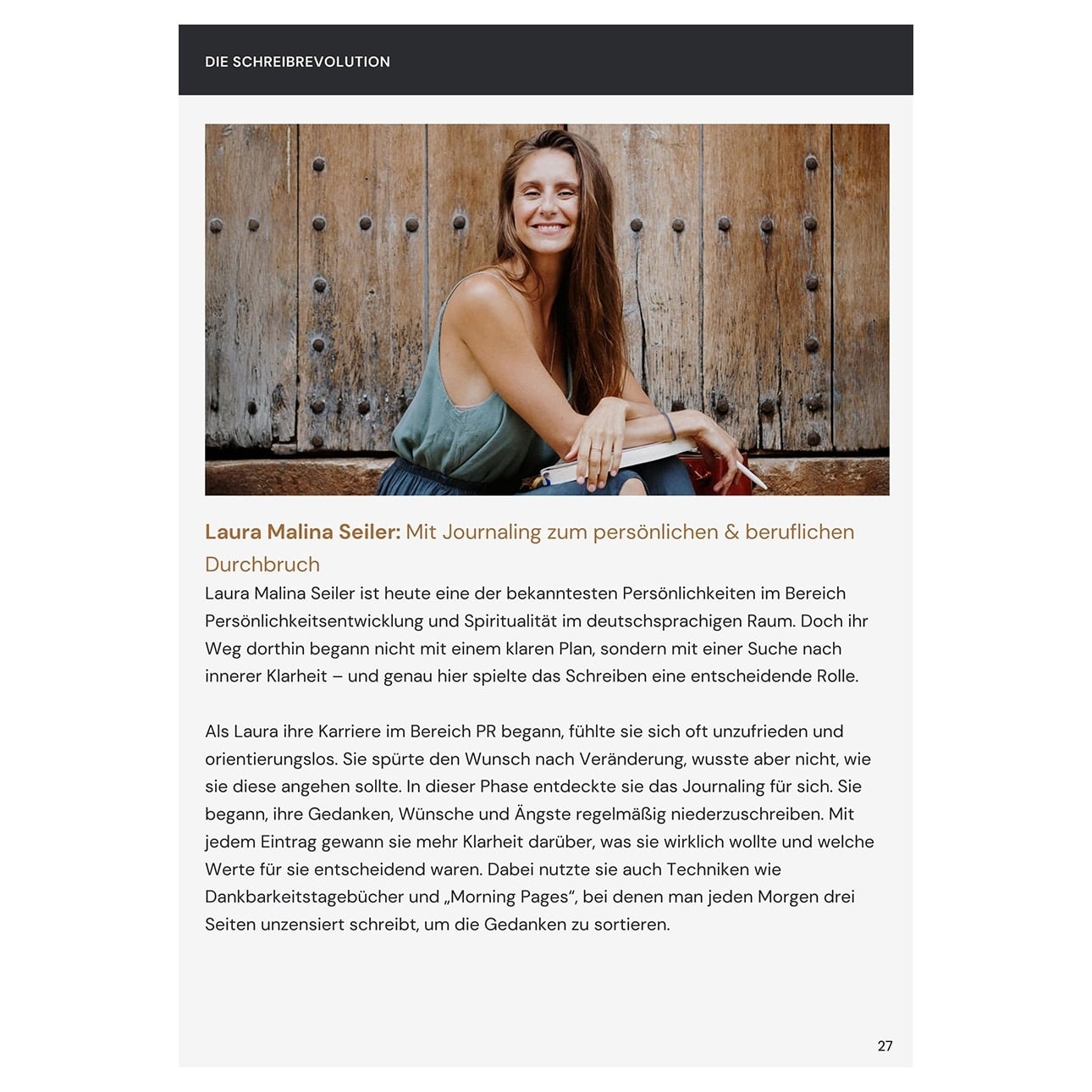 eBook: The Writing Revolution - Simple Routines for a More Fulfilled Life