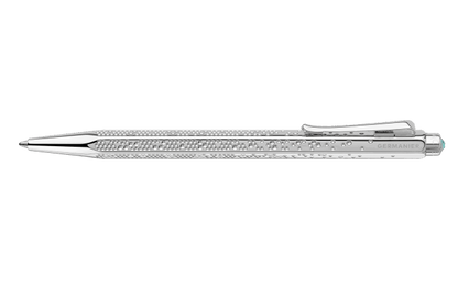 Caran d’Ache ECRIDOR™ GERMANIER Kugelschreiber platiniert mit Lederetui - Sonderedition