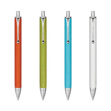 e+m Holzprodukte GmbH Kugelschreiber ALLWOOD COLOUR vernickelt, weiß