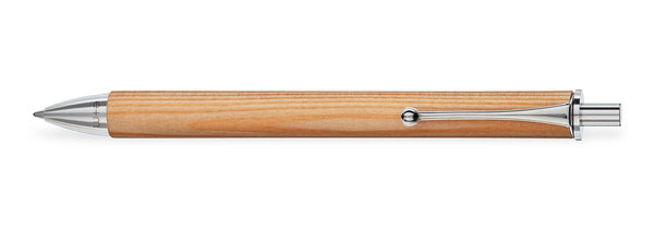 e+m Holzprodukte GmbH ALLWOOD Ballpoint Pen, nickel-plated, natural