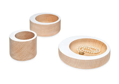 e+m Büro-Accessoires CILINDA weiß