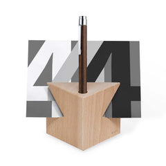 e+m Holzprodukte GmbH Büro-Accessoires CUBE TOWER natur