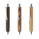 e+m Holzprodukte GmbH Kugelschreiber FELLOW vernickelt, natur