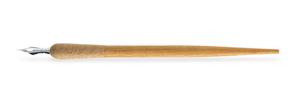 e+m Holzprodukte GmbH Federhalter & Federn GEMINI natur