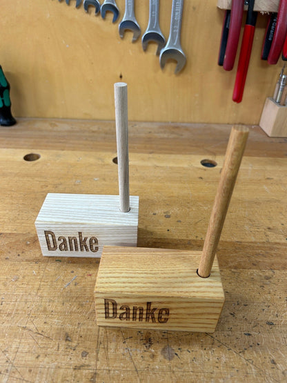 Aufsteller Danke
