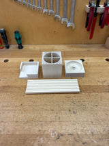 e+m Holzprodukte GmbH Werksverkauf Clear Schreibtischset