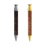 e+m Holzprodukte GmbH Kugelschreiber KING CUIO cognac