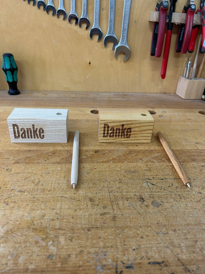 Aufsteller Danke