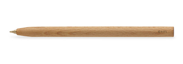 e+m Holzprodukte GmbH Kugelschreiber ORIGIN natur