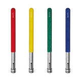 e+m Holzprodukte GmbH Bleistiftverlängerer PEANPOLE COLOUR vernickelt, blau