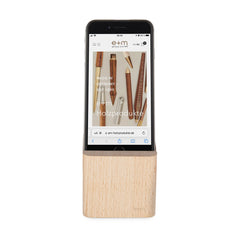 e+m Holzprodukte GmbH Büro-Accessoires PHONE RACK natur