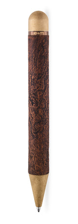 e+m Holzprodukte GmbH Kugelschreiber PIPE Messing schwarz lackiert