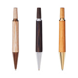 e+m Holzprodukte GmbH Kugelschreiber POCKET UNO natur