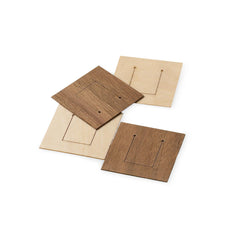 e+m Holzprodukte GmbH Büro-Accessoires QUADRO natur