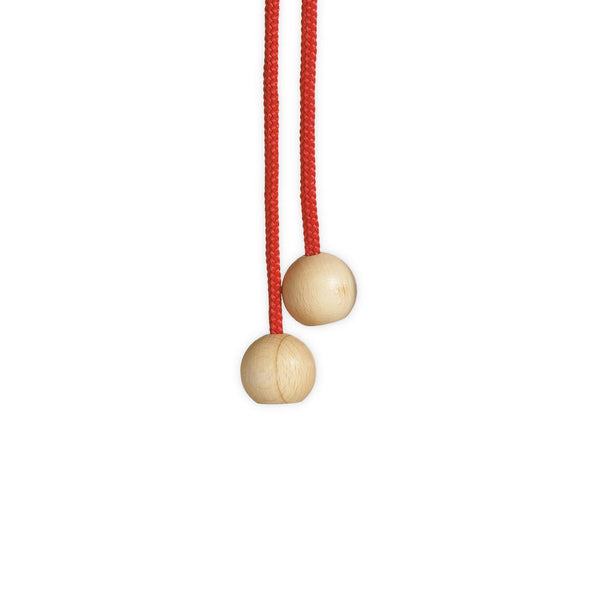 e+m Holzprodukte GmbH Promotional Items for Playing ROUND JACK red