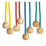 e+m Holzprodukte GmbH Werbeartikel zum Spielen ROUND JACK rot