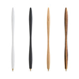 e+m Holzprodukte GmbH Kugelschreiber SHAPER schwarz