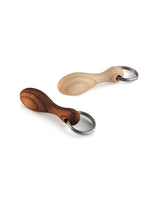 e+m Holzprodukte GmbH Schlüsselanhänger SKITTLE M vernickelt, natur