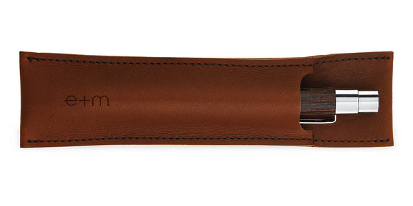 e+m Holzprodukte GmbH Etuis STIFT-ETUI L cognac