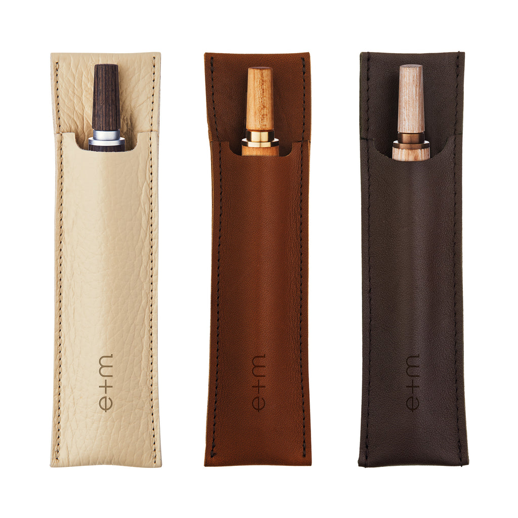 e+m Holzprodukte GmbH Etuis STIFT-ETUI S cognac