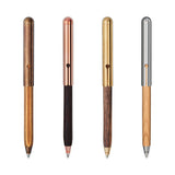 e+m Holzprodukte GmbH Kugelschreiber STYLE Messing roh, natur