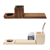 e+m Holzprodukte GmbH Büro-Accessoires TRIO natur