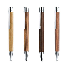 e+m Holzprodukte GmbH Kugelschreiber VIVO vernickelt, natur