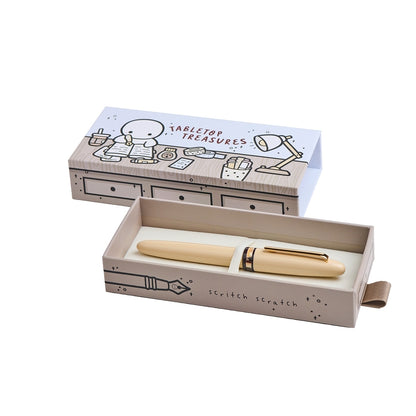 Esterbrook Estie The Coffee Monsterz Co. Fountain Pen, gold, beige