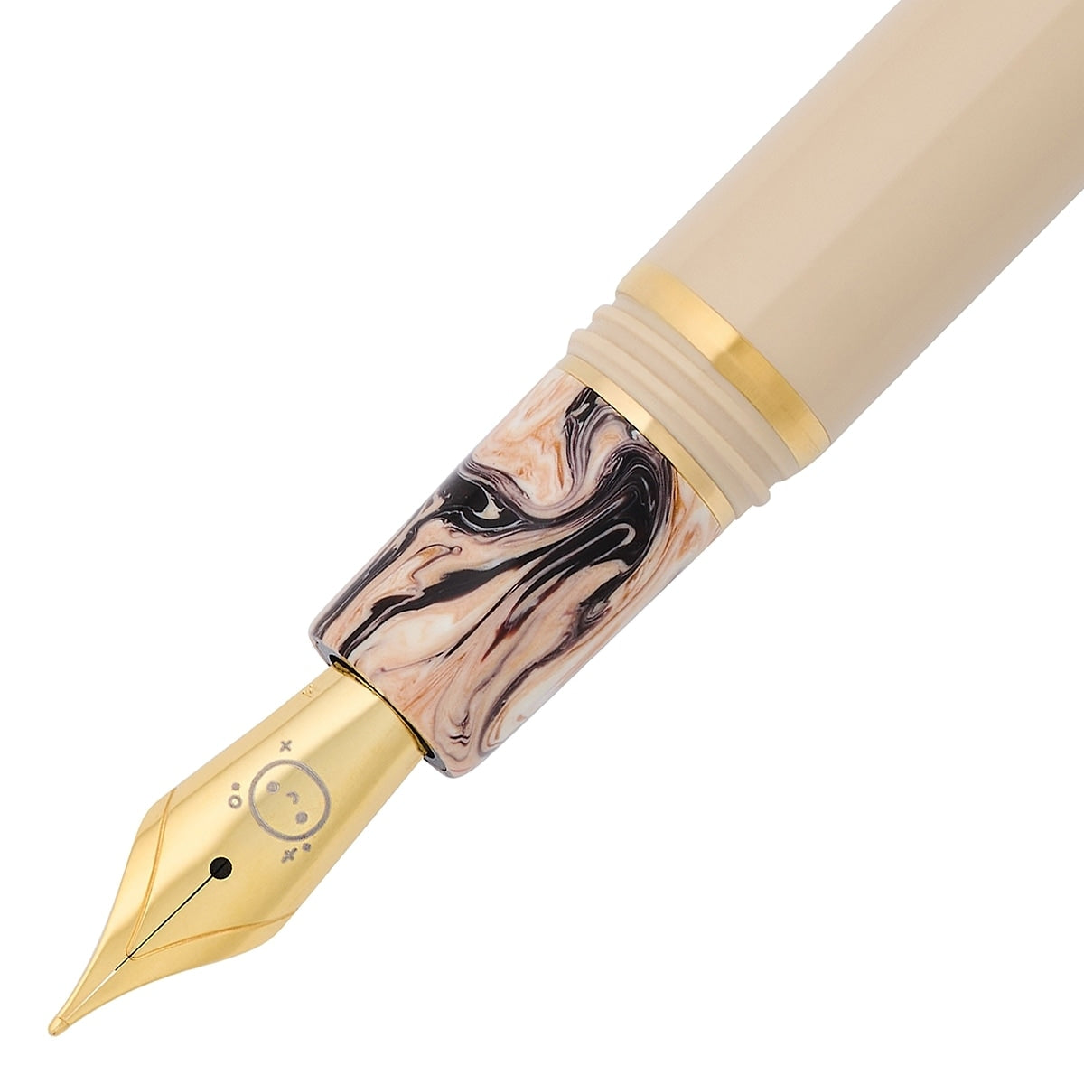 Esterbrook Estie The Coffee Monsterz Co. Fountain Pen, gold, beige