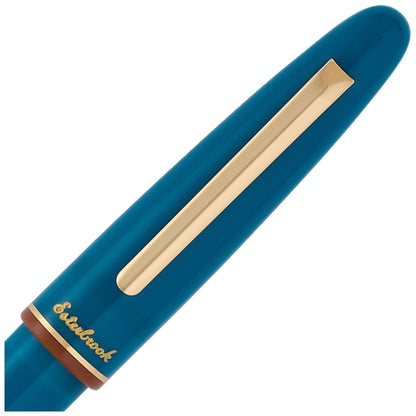 Esterbrook Estie fountain pen, Back to the Land, blue (Funky Lake) + Free Magnetic Clip (Pen Holder & Bookmark)