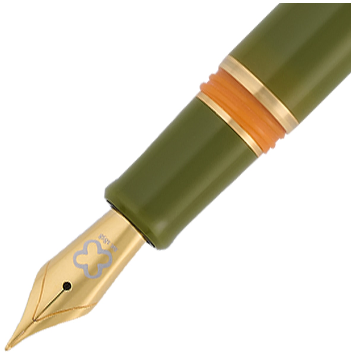 Esterbrook Estie Fountain Pen, Back to the Land, Green + Free Magnetic Clip (Pen Holder & Bookmark)