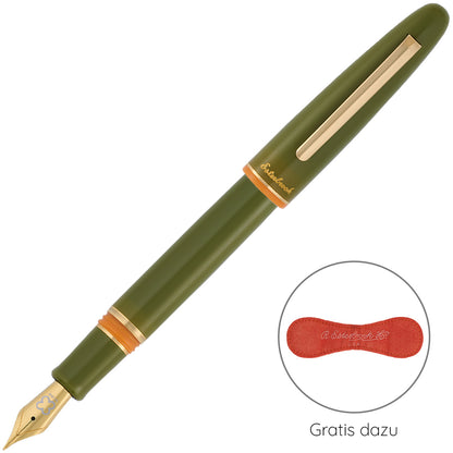 Esterbrook Estie Fountain Pen, Back to the Land, Green + Free Magnetic Clip (Pen Holder & Bookmark)