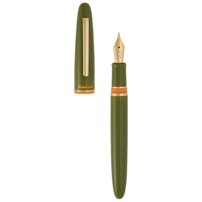 Esterbrook Estie Fountain Pen, Back to the Land, Green + Free Magnetic Clip (Pen Holder & Bookmark)