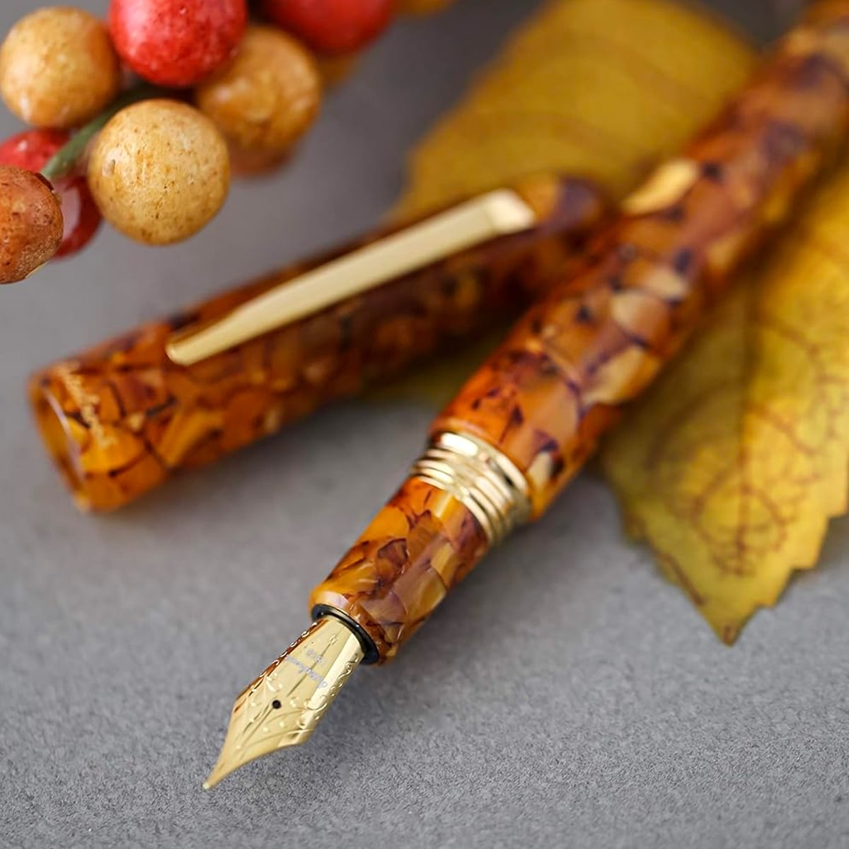 Esterbrook, Estie Oversize Fountain Pen, Honeycomb, Gold